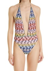 Missoni Knit One-Piece Swimsuit in Multi at Nordstrom