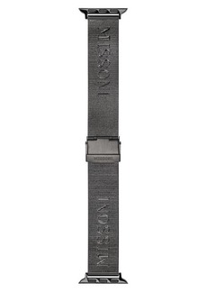 Missoni Lettering Stainless Steel 24mm Apple Watch Watchband