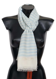 Missoni Lined Cashmere Unisex Wrap Men's Scarf