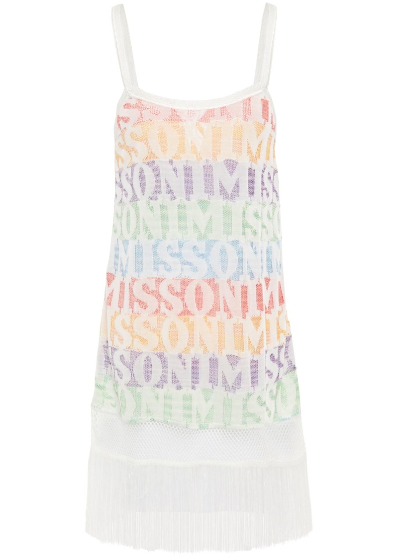 missoni white dress