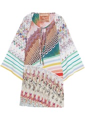 Missoni Mare Woman Mare Patchwork Metallic Crochet-knit Coverup Multicolor