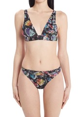 Missoni Monstera Leaf Two-Piece Swimsuit in Monstera Nera at Nordstrom