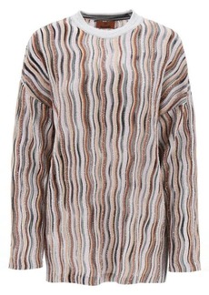 Missoni oversized sequined lurex knit