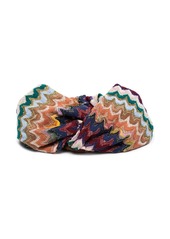 Missoni crochet-knit headband