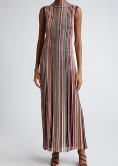 Missoni Sequin Metallic Stripe Gown