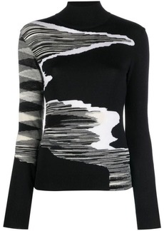 MISSONI Space-dyed wool turtleneck sweater