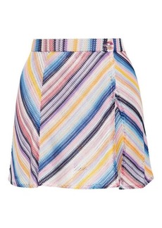 MISSONI Striped mini skirt