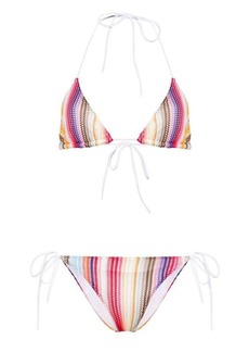 MISSONI Triangle bikini set