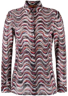 MISSONI Waves pattern long sleeve shirt