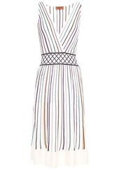 Missoni - Striped crochet-knit dress - White - IT 46