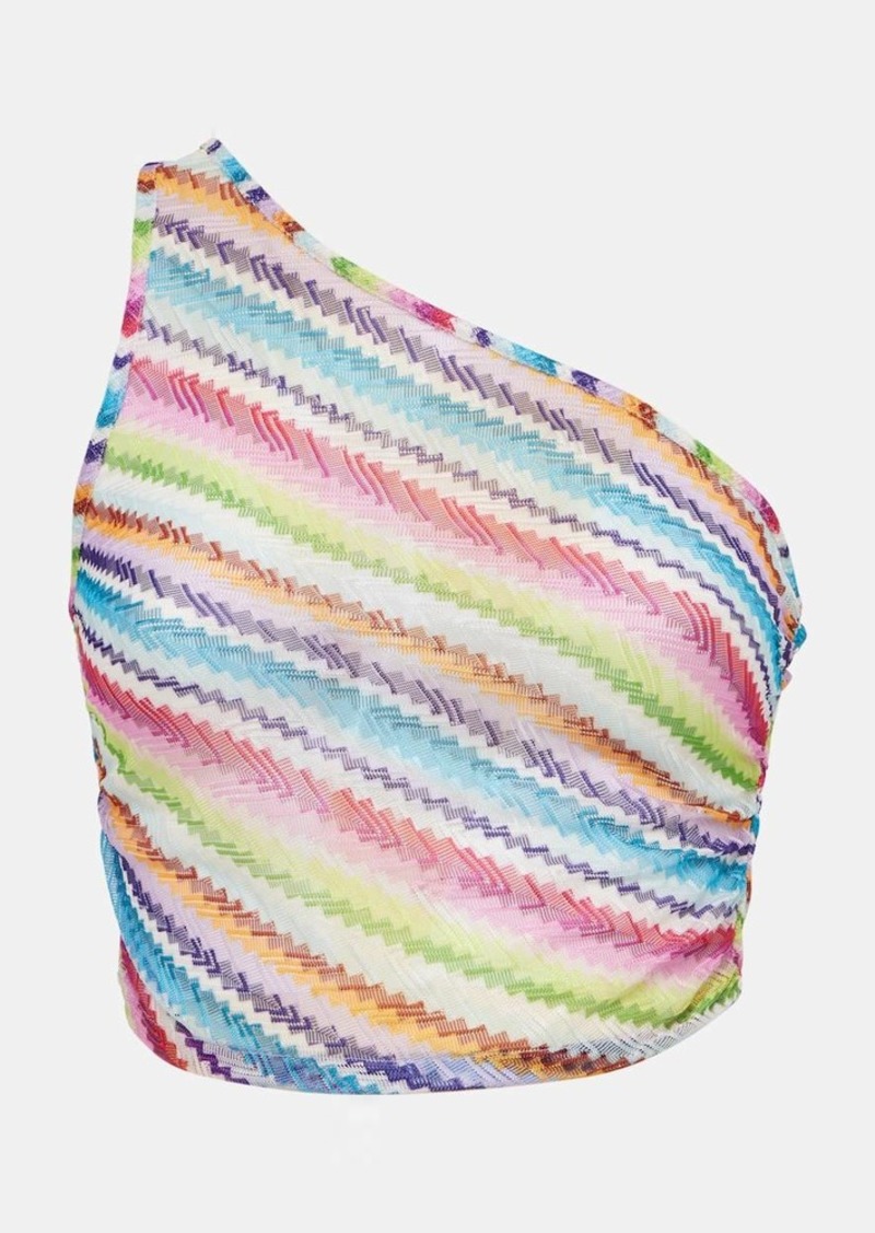 Missoni Zig Zag asymmetric top