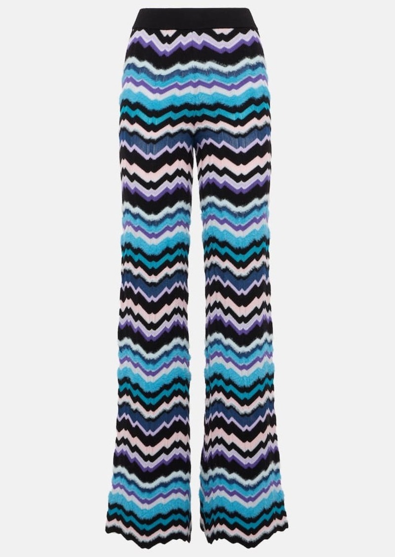 Missoni Zig Zag high-rise flared pants