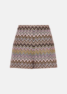 Missoni Zig Zag high-rise shorts