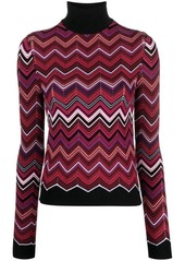 MISSONI Zig-zag motif jumper