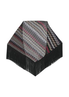 MISSONI Zig-zag motif scarf