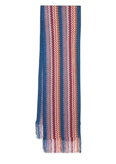 MISSONI Zig-zag motiv scarf