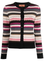 MISSONI Zig zag pattern cardigan