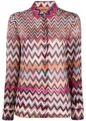 MISSONI Zig zag pattern shirt