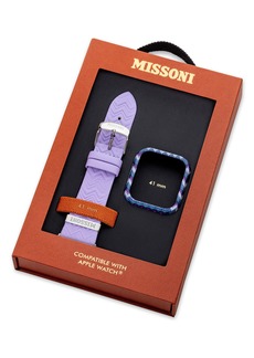 Missoni Zigzag 41mm Apple Watch® Gift Set in Lilac at Nordstrom Rack