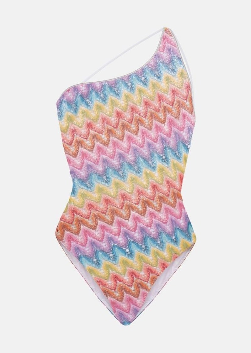 Missoni Zigzag lamé swimsuit