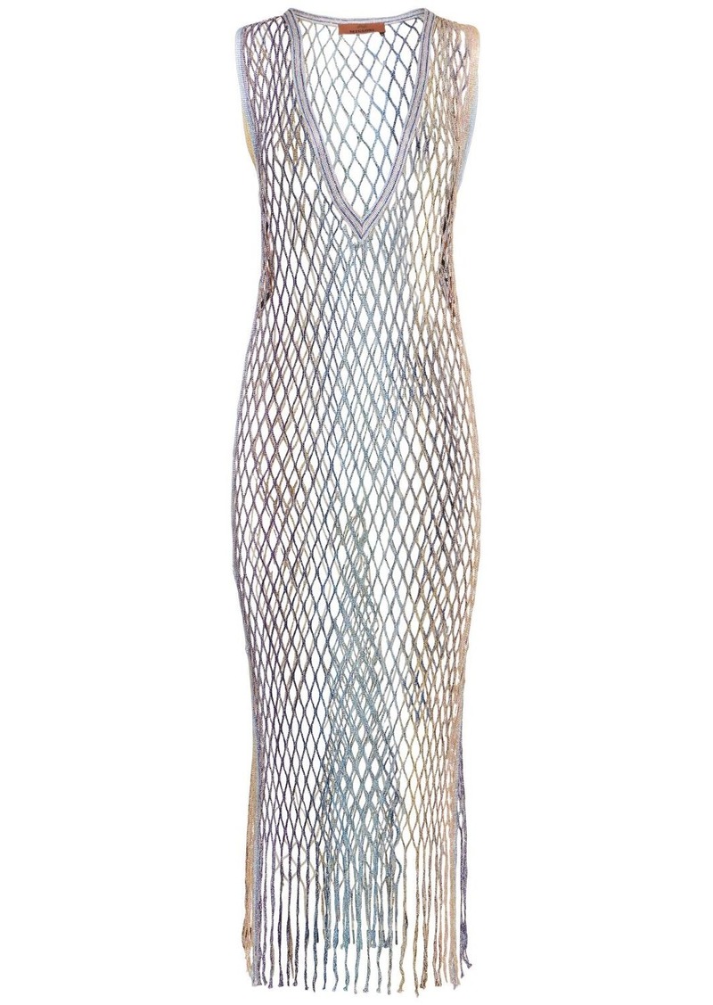 Missoni Net Lurex Long Dress