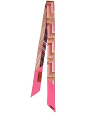 Missoni Printed Silk Bandeau Scarf