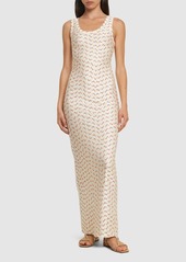 Missoni Sangallo Lycra Sleeveless Long Dress