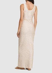 Missoni Sangallo Lycra Sleeveless Long Dress