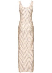 Missoni Sangallo Lycra Sleeveless Long Dress