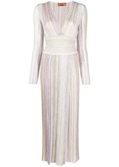 Missoni sequin-embellished pleated maxi dress