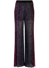 Missoni sequin-embellished wide-leg trousers