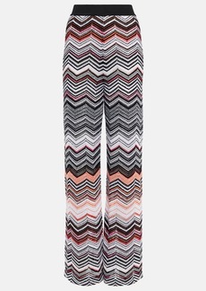 Missoni Sequined high-rise wide-leg pants