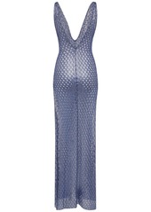 Missoni Sequined V-neck Long Dress