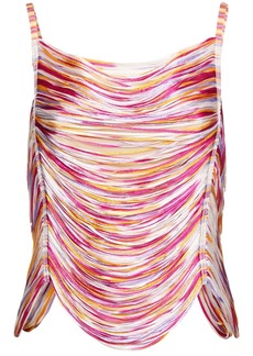 Missoni Space-dyed Fringed Sleeveless Top