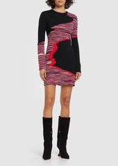 Missoni Space Dyed Wool Knit Mini Dress
