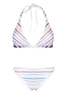 Missoni stripe-detail bikini