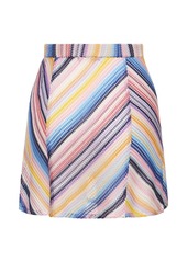 Missoni Striped Knit Mini Skirt