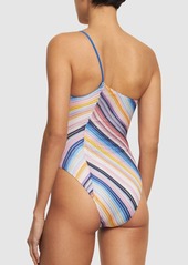 Missoni Striped Knit One-piece Swimsuit
