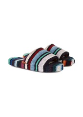 Missoni striped patterned slippers