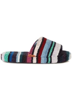 Missoni striped patterned slippers