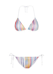 Missoni Striped triangle bikini