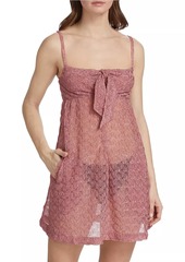 Missoni Textured Knit Cover-Up Dress