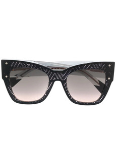 Missoni thick cat-eye frame sunglasses