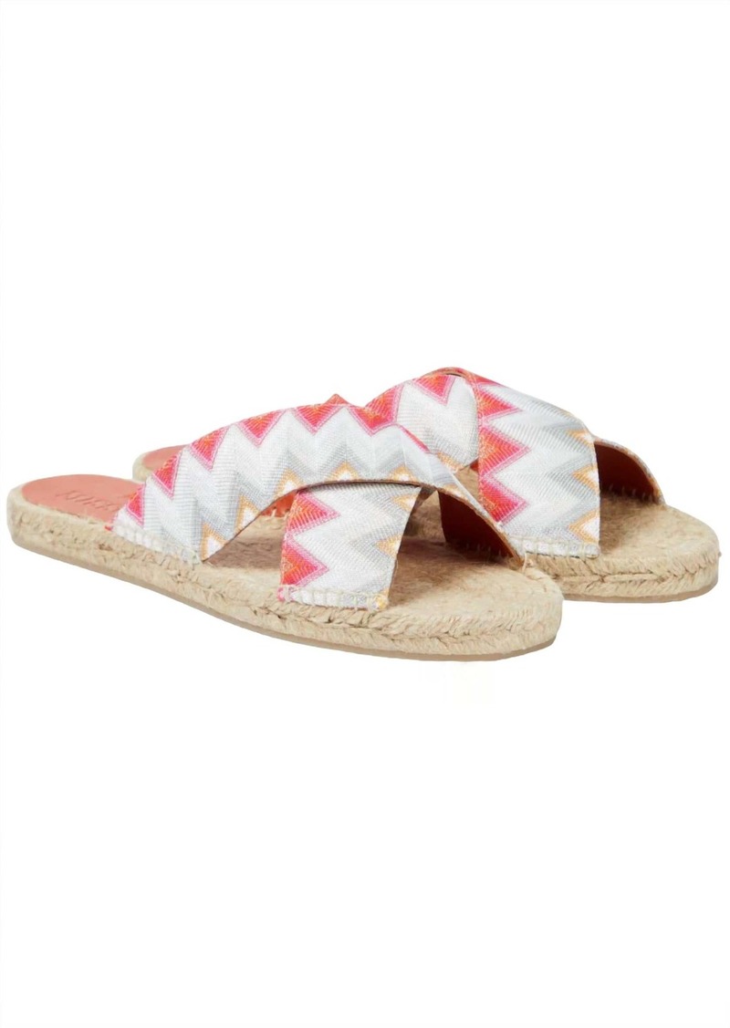 Missoni Women's Harlow Wave Sandal In Pink