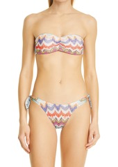 Missoni Chevron Two-Piece Swimsuit in Multi at Nordstrom