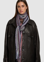 Missoni Wool Blend Jacquard Scarf