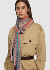 Missoni Wool Blend Jacquard Scarf