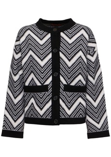 Missoni Wool Collarless Jacket