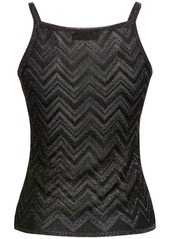 Missoni Zig Zag Jacquard Square Neck Top