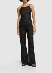 Missoni Zig Zag Jacquard Square Neck Top